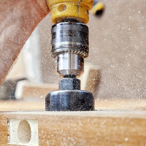 🔥🔥🔥Hole Saw Set, 11 Each Hole Saw Set Tool - 19-64mm Wood Metal Alloy Round with Case