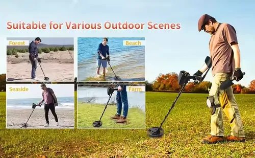 Underground Metal detector GTX 5030 Detecting copper and iron coins Full Metal detector for Easy to operate portable high precision metal detector does not contain batteries