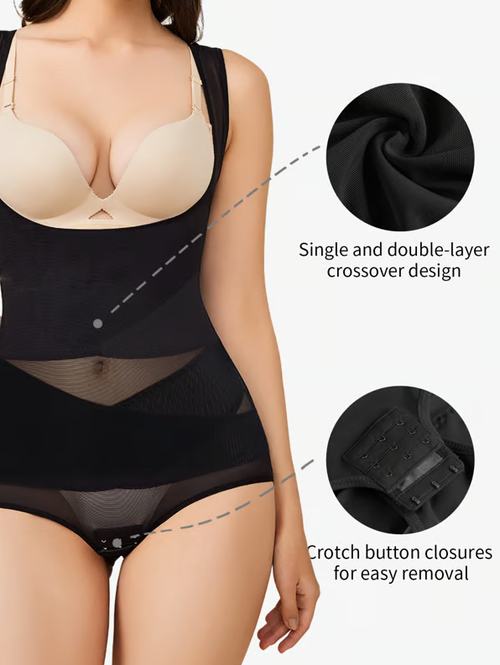 High-Waist Shapewear Bodysuit – Sculpt Your Dream Curves