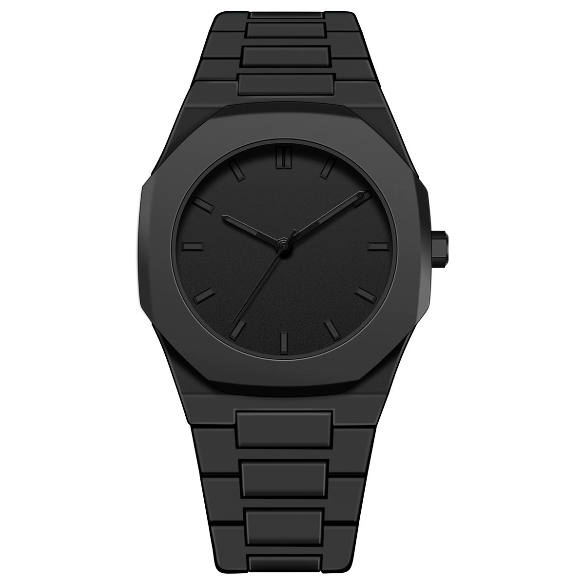 2026-new smart watch-1142 All Black Quartz Watch