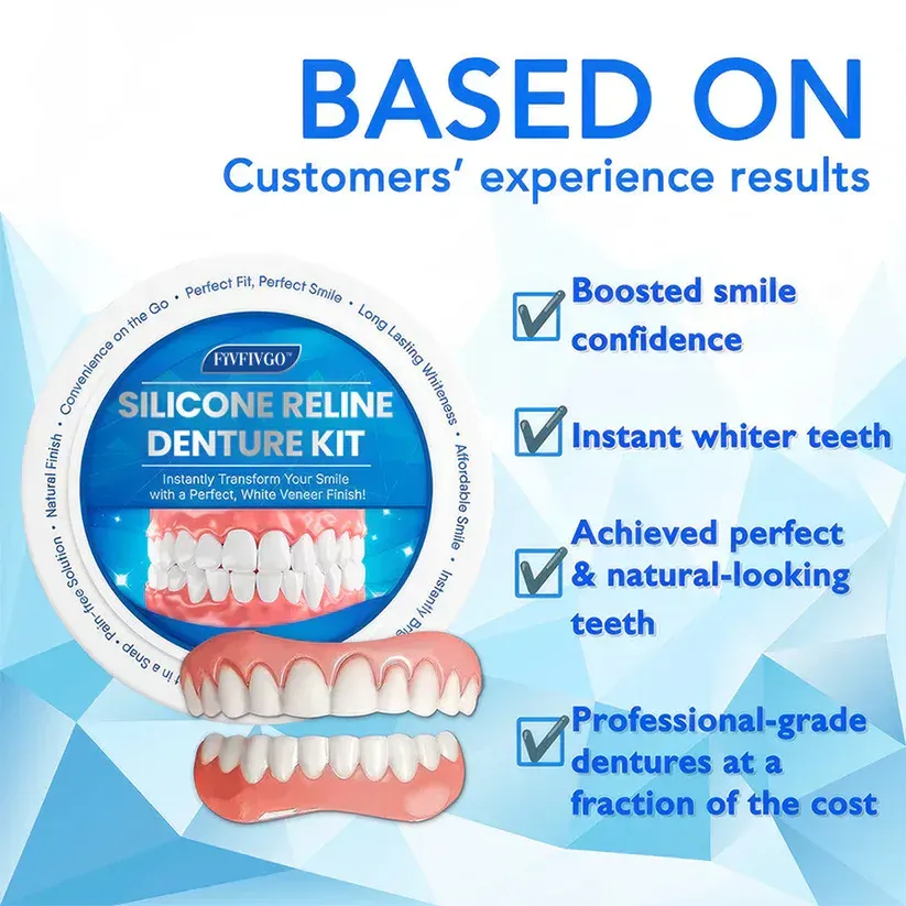 ​Smart Fit Silicone Reline Denture Set