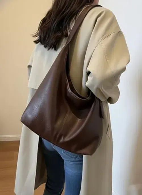 Women's Large Handbags Hobo Bag | Soft Faux Leather Slouchy Shoulder Bag & Daily Use Tote Purse For Office, Collage 751