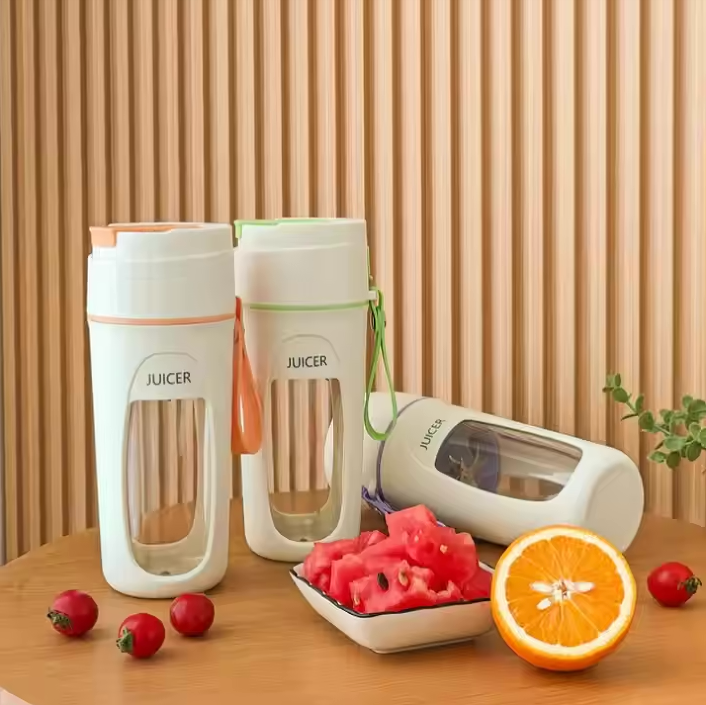 🍹 Portable Electric Juicer Cup – Wireless Blending Magic in 3 Colors! 🟢🟣🟠