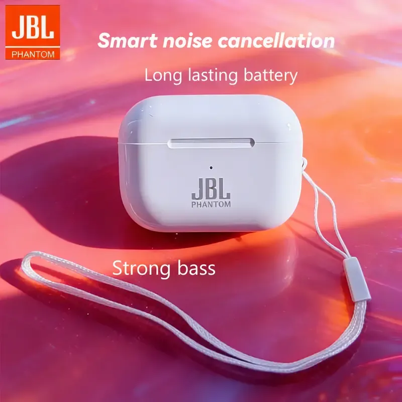 JBL Phantom 2025 Wireless Bluetooth Earphones HiFi Sound with Microphone Touch Control Waterproof Sports Earbuds for iPhone & Android Audio Amplifier COD Sale cancelling noise sleep headphones 54 quality murah full bass bloe tooth