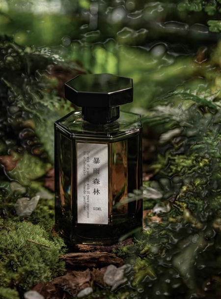 暴雨森林」潮溼草木與清苦藥香 荼蘼原創雨後空氣泥土清新香水