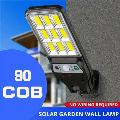 Luz solar com sensor de movimento