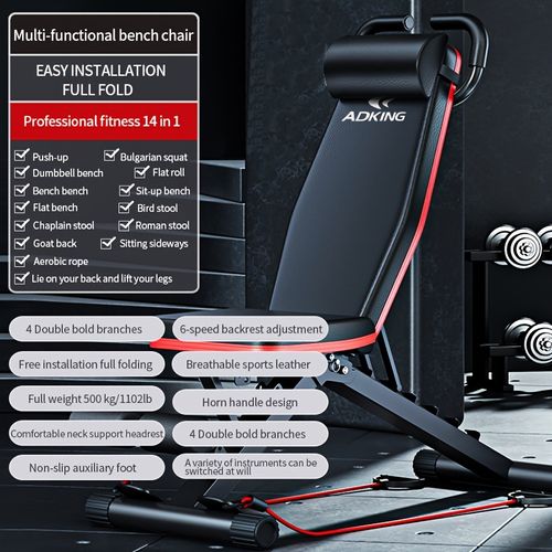 Banco de Musculação 14-em-1