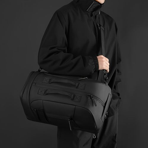 Mochila Unissex em Oxford Preto
