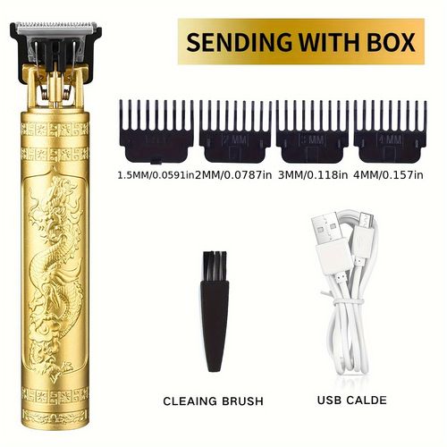 Máquina de Cortar Cabelo Masculina Recarregável