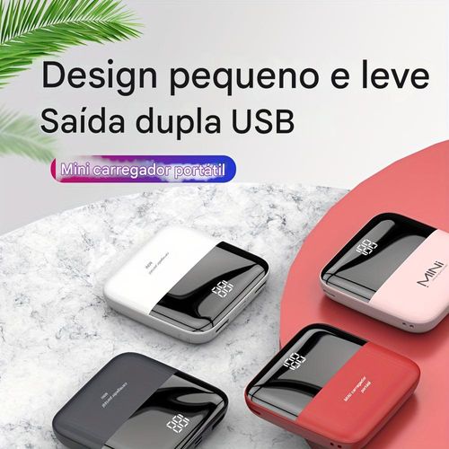 Mini banco de energia portátil de 5000mAh