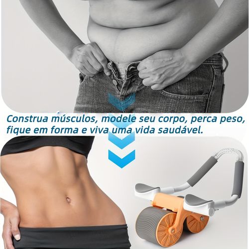 Roda abdominal de rebote automática