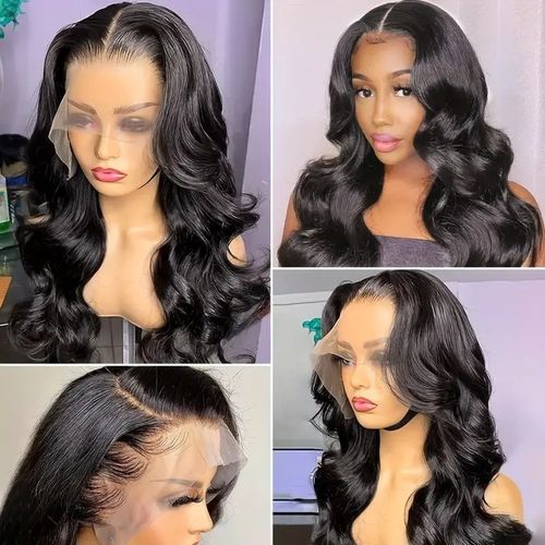 Long Wavy Lace Front Wig with Cap – Natural Stylish Curls