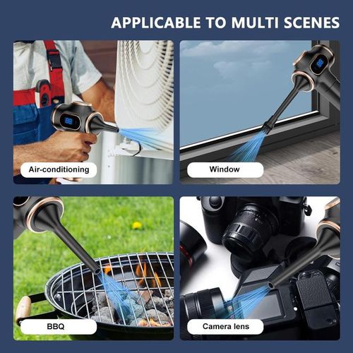 2-in-1 Cordless Vacuum Cleaner | Powerful Rechargeable Handheld Cleaner for Home & Car