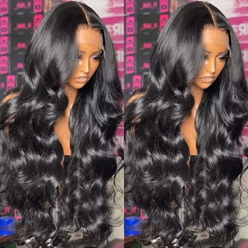 Long Wavy Lace Front Wig with Cap – Natural Stylish Curls