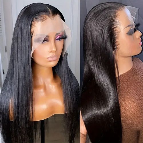 Long Straight African Wigs: Achieve Sleek & Glamorous Look Like in the Pic