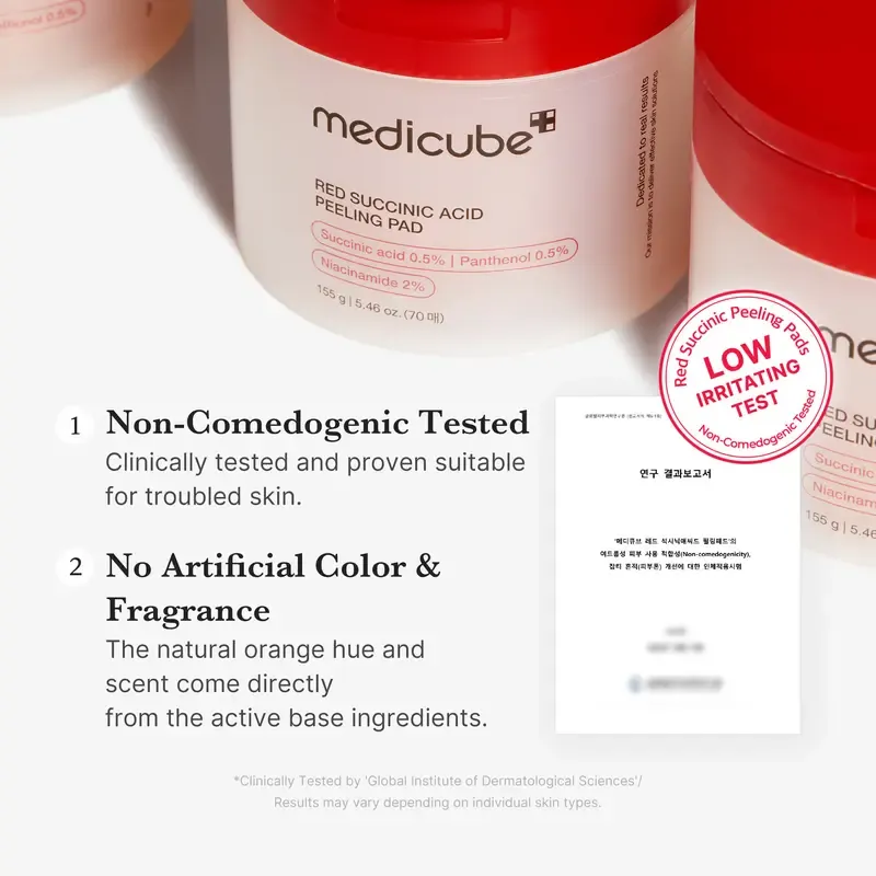 Pore Care Exfoliating Pads | Salicylic Acid + Niacinamide + Panthenol