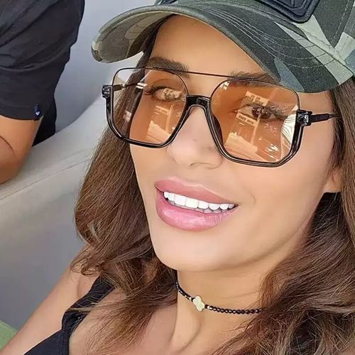OOTD Goals! Statement-Making Oversized Square Sunglasses | Latest Euro-US Trend
