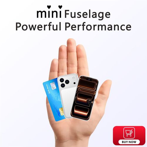 17Pro Max Mini Smartphone, 3.75-inch AMOLED Display, Deca-core Processor, Dual SIM Card, Android System, 60Hz, 4000mAh+ Battery