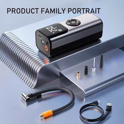 Car electronic air pump