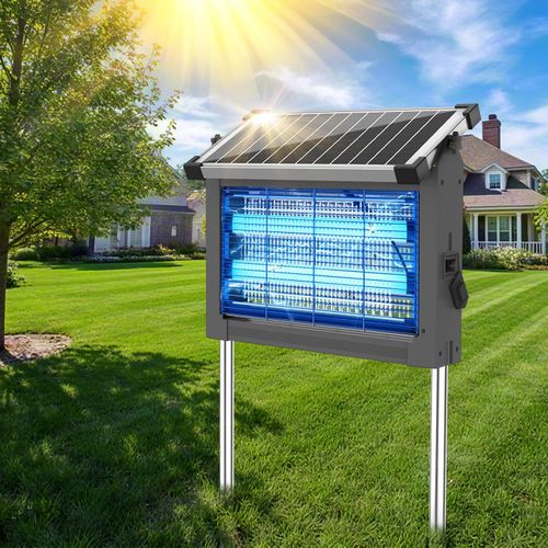 Solar-Powered 4500V Electric Insect Killer