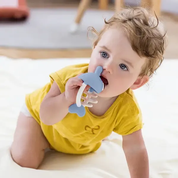 3-in-one Clownfish Soothing & Pop Fidget Baby Sensory Teether Toy Baby Mouth Toy