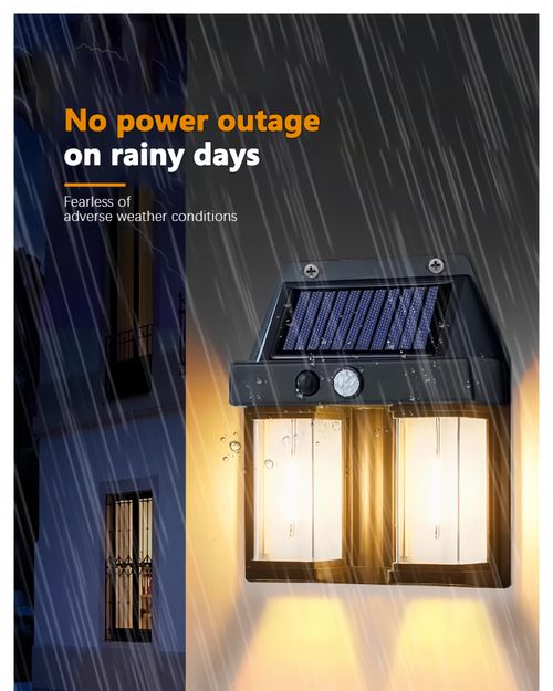 Solar Sensor Wall Light