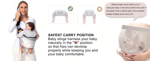 Breathable Mesh Baby Sling
