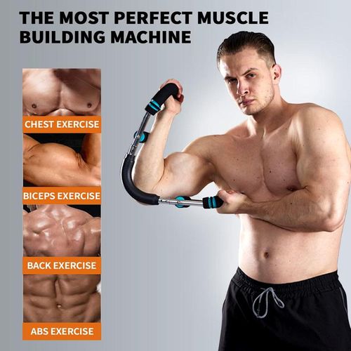 Adjustable High Quality Arm Exerciser Wrist Strength Trainer Home Chest Expander