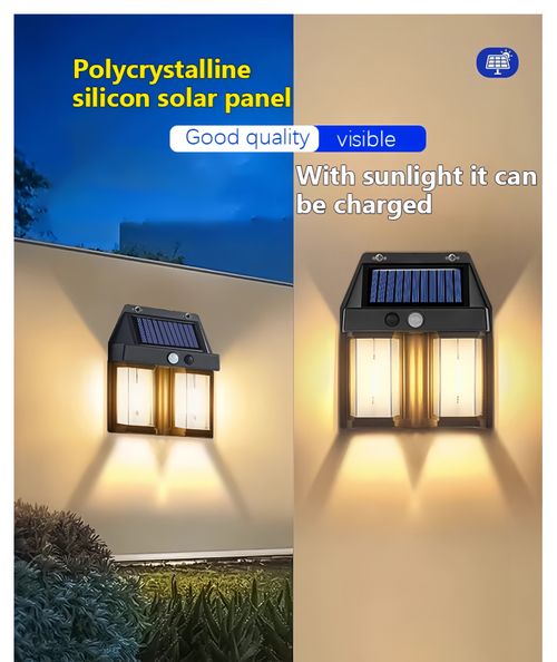 Solar Sensor Wall Light