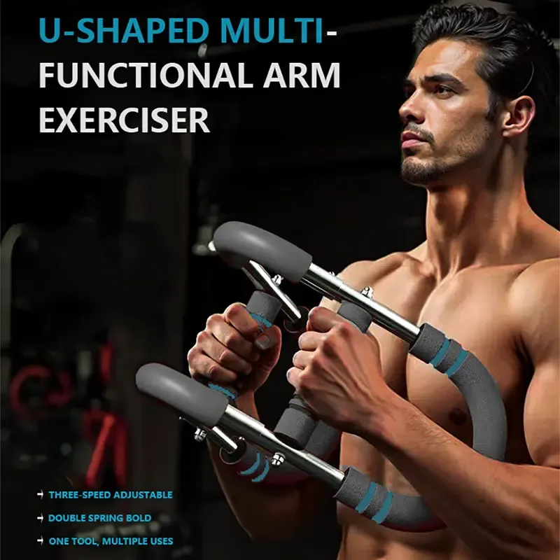 Adjustable High Quality Arm Exerciser Wrist Strength Trainer Home Chest Expander