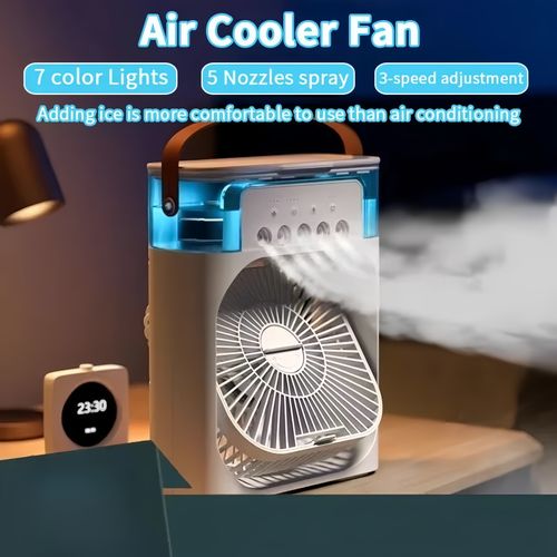 2025 New 3 in 1 Household Air Cooler Portable Small Fan
