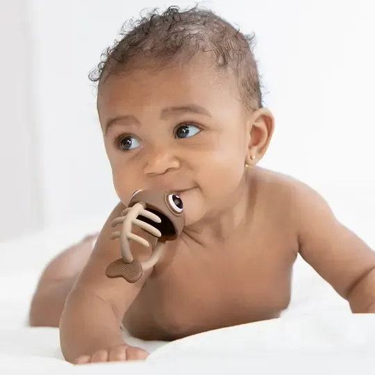 3-in-one Clownfish Soothing & Pop Fidget Baby Sensory Teether Toy Baby Mouth Toy