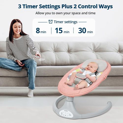 Auto Soothing Baby Swing ​- grey