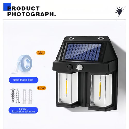 Solar Sensor Wall Light
