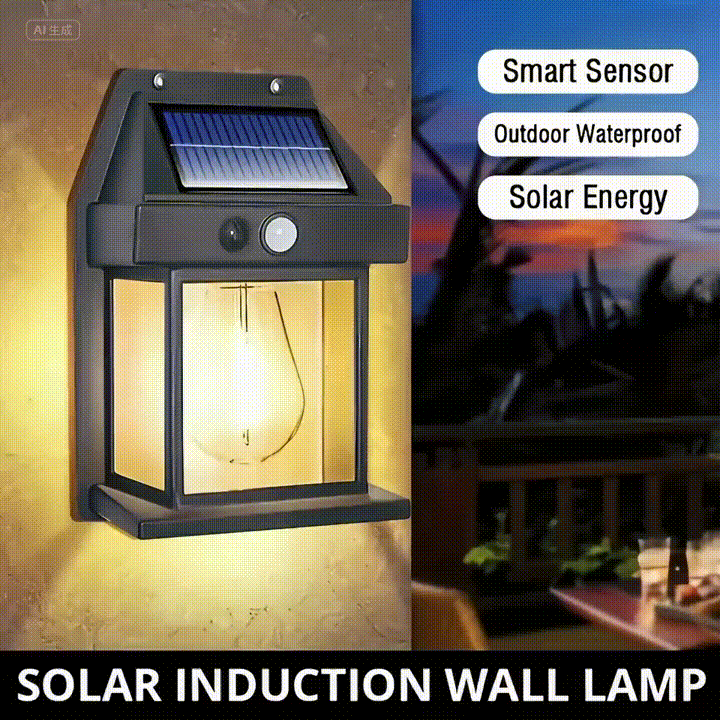Solar Sensor Wall Light
