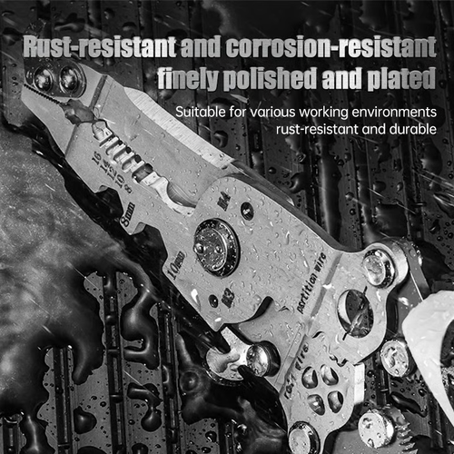 💥2025 New Upgrade💥Multifunctional Folding Wire Stripper-Professional Electrician Tool