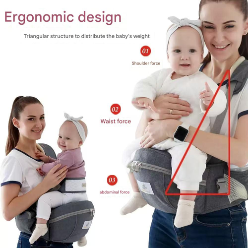 ⏰VIP Shipping Today Only⏰👶 Baby Hip Seat Carrier – Comfortable, Safe & Spacious Waist Stool for Infants and Toddlers
