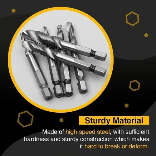 🔥🔥🔥Thread Tap Drill Bits 6Pcs Set