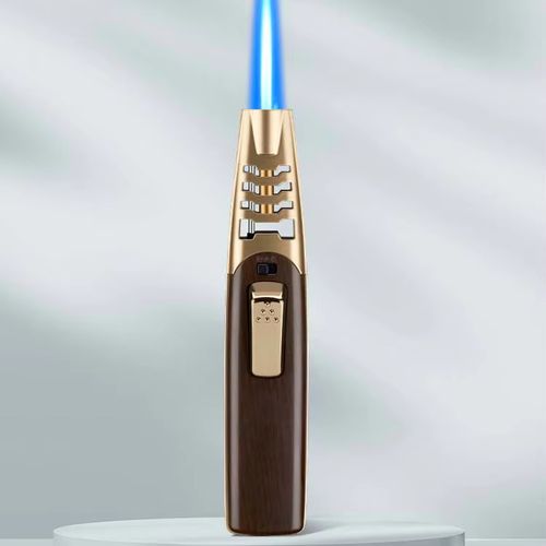 Multifunctional Cigar Specific Spray Gun Lighter Refillable Jet Flame Windproof Lighter Barbecue Bottle Opener