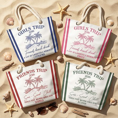 Girls Trip Summer - Personalized Beach Bag