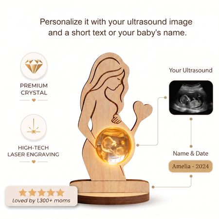 Personalized Ultrasound USB 3D Lamp