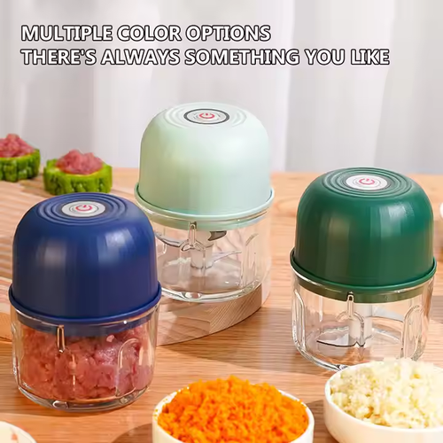 Hot-selling 260ml cooking chopper can cut ginger, garlic, pepper and minced meat