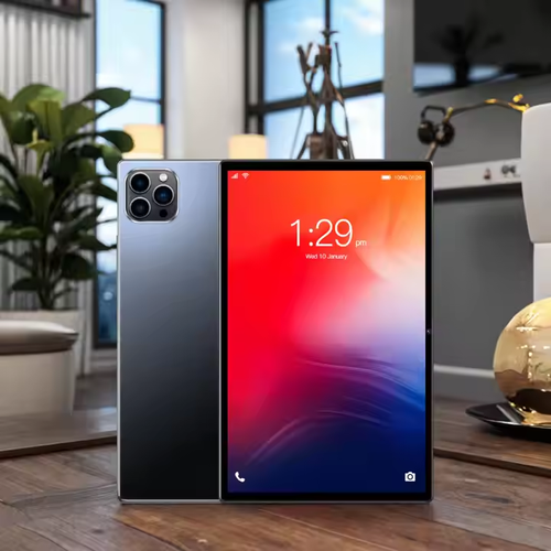 New Tablet 12GB+512GB 10.1inch HD Screen Office Game Two-in-one Learning Headset Universal Tablet pc