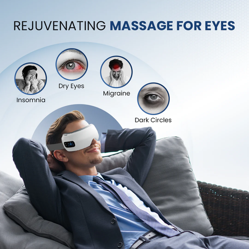 Multifunctional eye massager