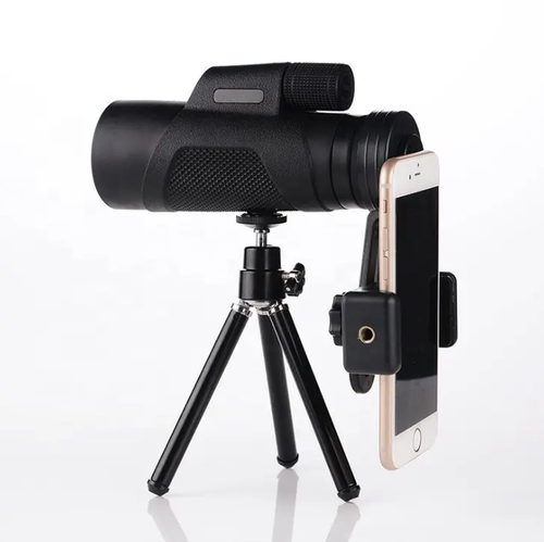 Single magnification telescope to catch birds