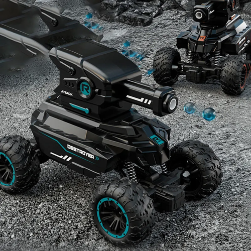 gifts for kids Metal children's electric off-road vehicle can remotely launch water bombs from the water tank