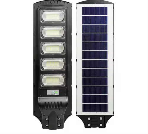 Hot selling human sensor outdoor garden courtyard waterproof Ip66 integrated solar Led street light