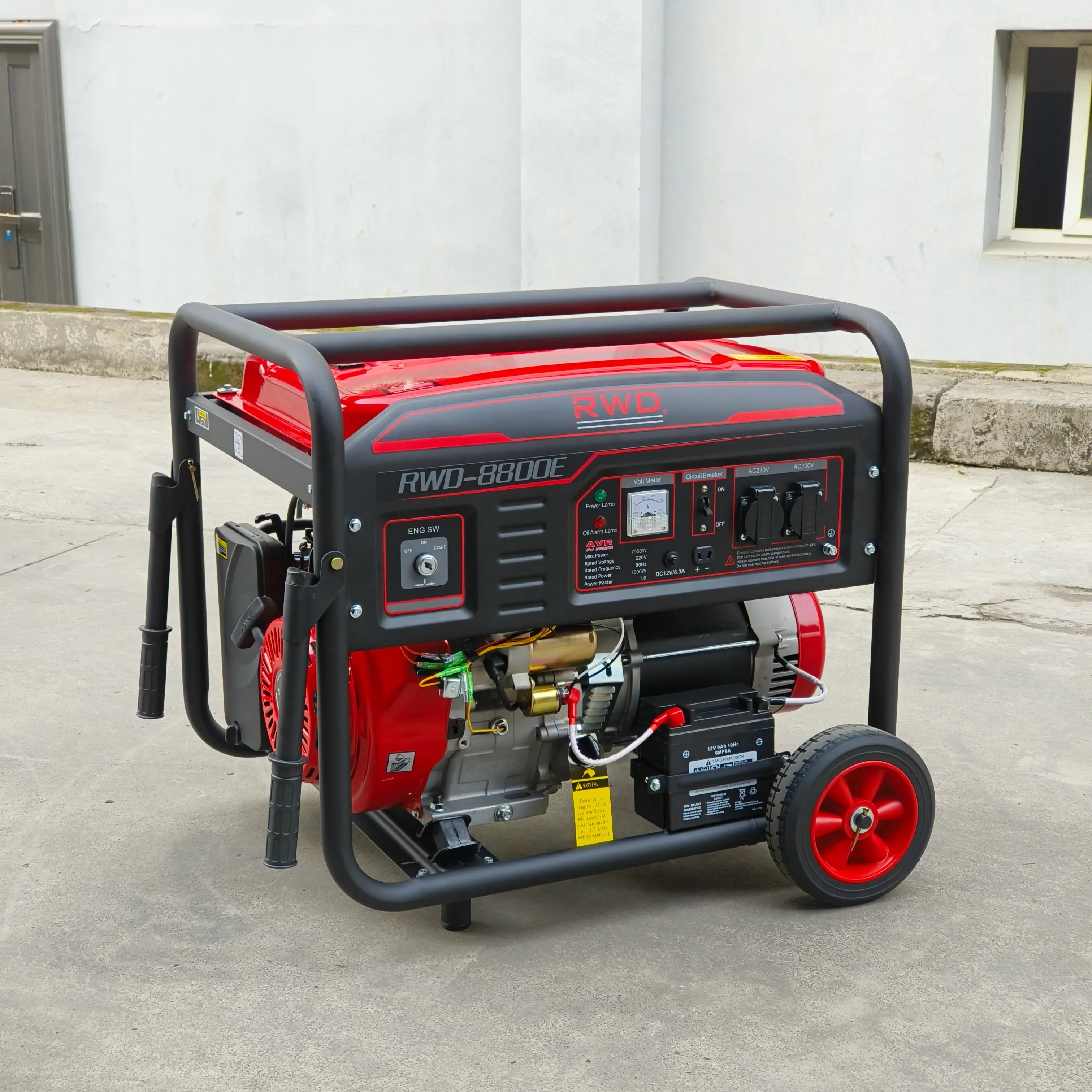 7.5KW Gasoline Generator for Home & Construction Sites - Free Delivery in Ghana