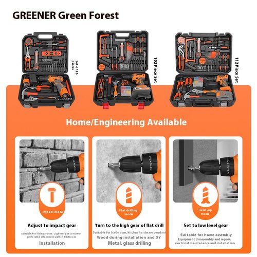 High Quality Hot Selling Lithium Power Tool Kit Combo Cordless Tool Combo Kit