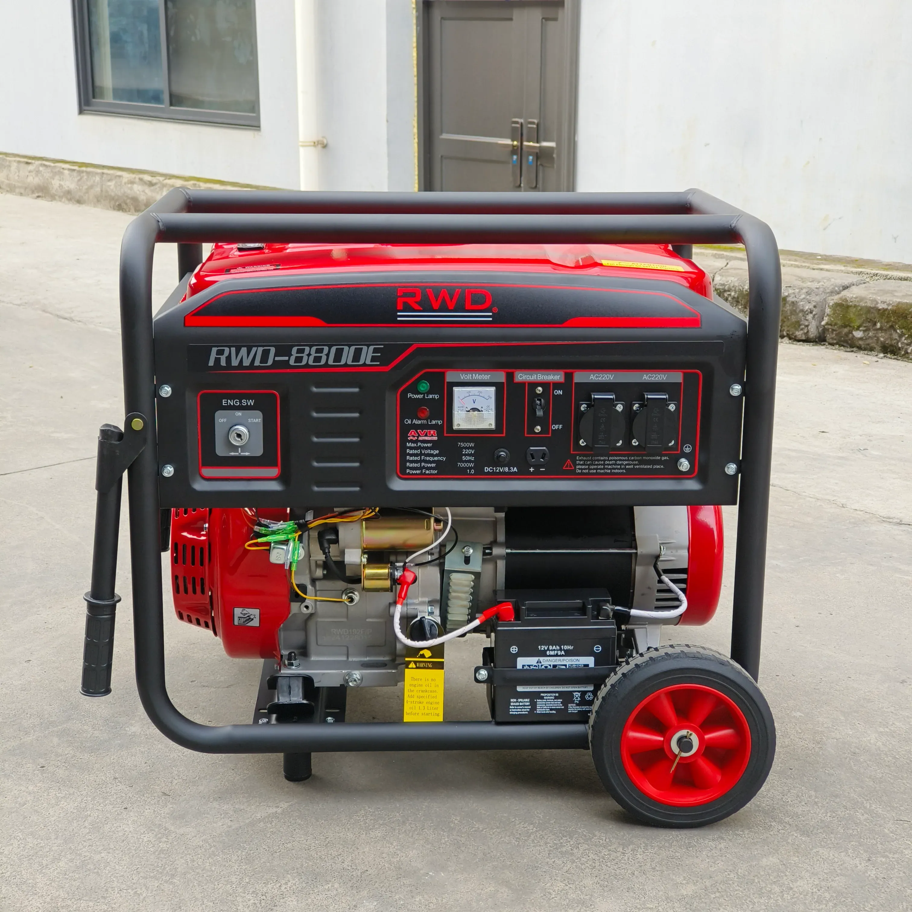 7.5KW Gasoline Generator for Home & Construction Sites - Free Delivery in Ghana